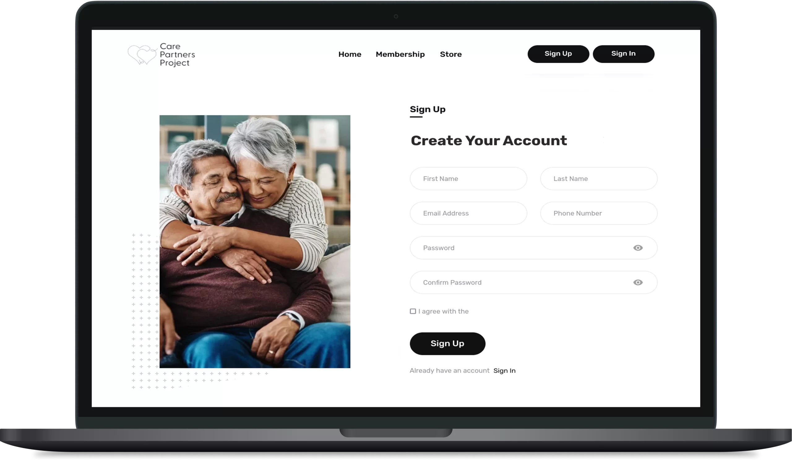 CPP Create your account