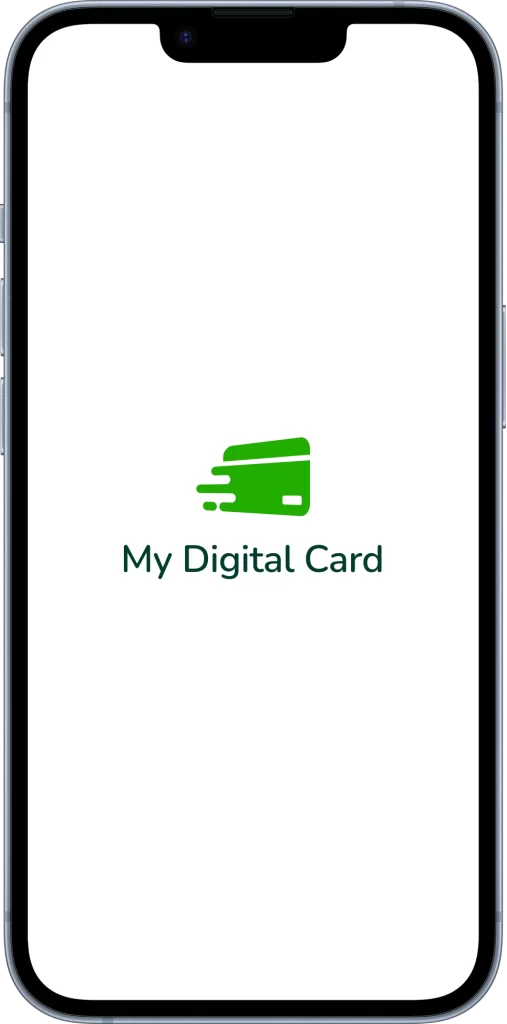 My Digital Card Splash Screen