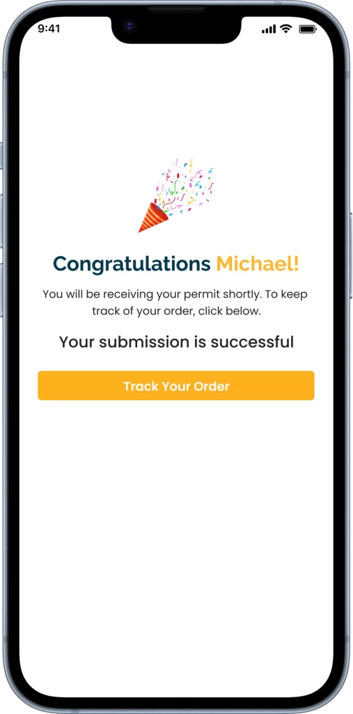 Overdims Congratulation Screen