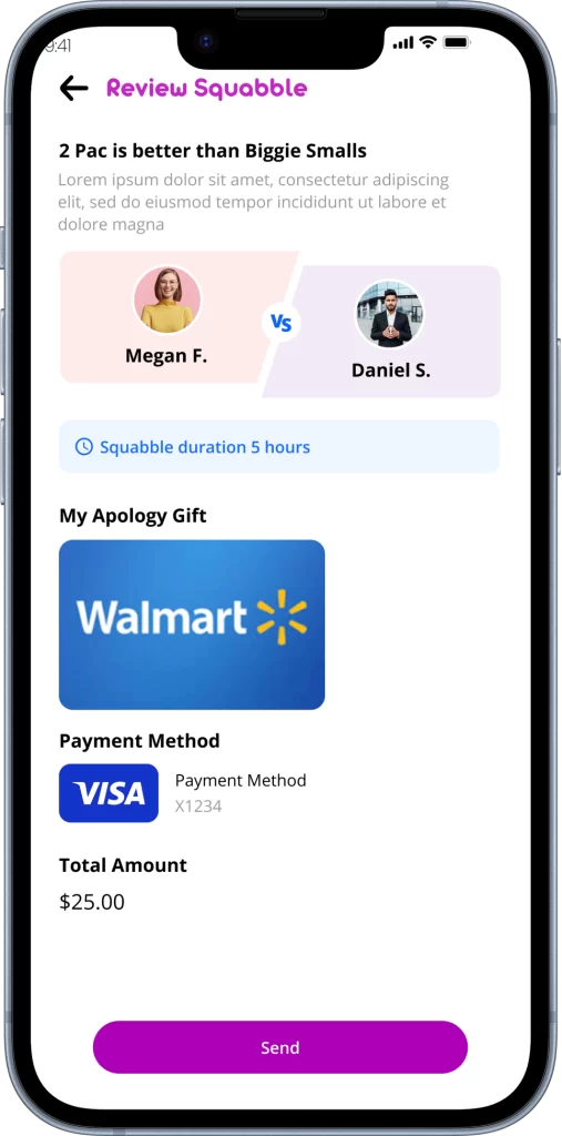 Review Squabble Screen